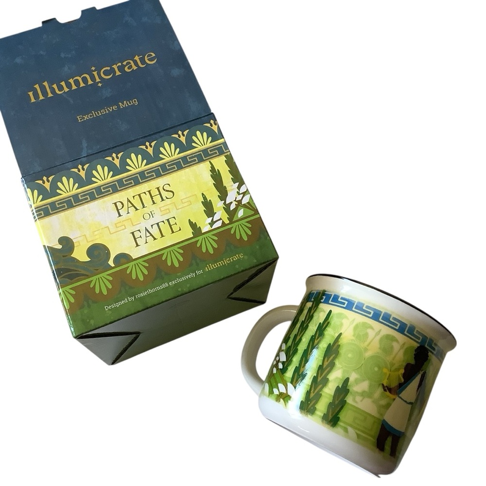 Illumicrate Song of Achilles 10 oz. Ceramic Mug New